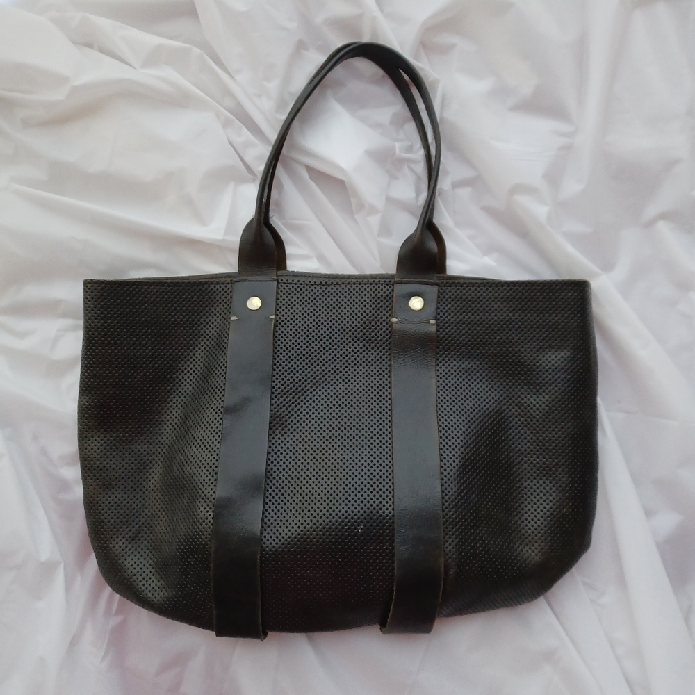 Large  Clare V Tote Black
